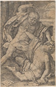 Cain Killing Abel (Lucas van Leyden, 1524) - www.metmuseum.org