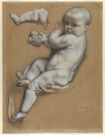Study of a Baby (Frederick Goodall, 1868) - www.metmuseum.org